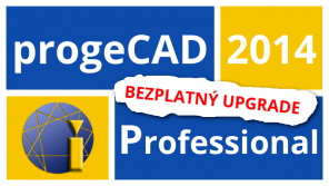 Bezplatný upgrade na progeCAD Professional 2014